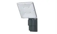 LED1灯式調光型センサーライト（屋外設置対応。夜間自動調光＆防犯フラッシング機能付。外部機器連動接点搭載）