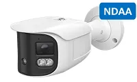 4Kネットワークパノラマバレット型防犯カメラ（屋内外設置兼用タイプ）