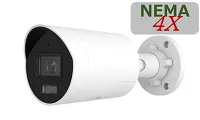 4MPネットワークIRミニバレット型防犯カメラ（屋内外設置/防錆タイプ）